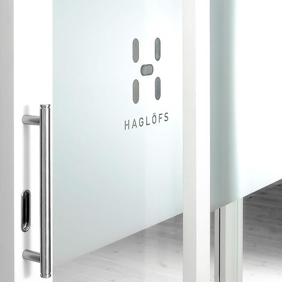 Frostat glas